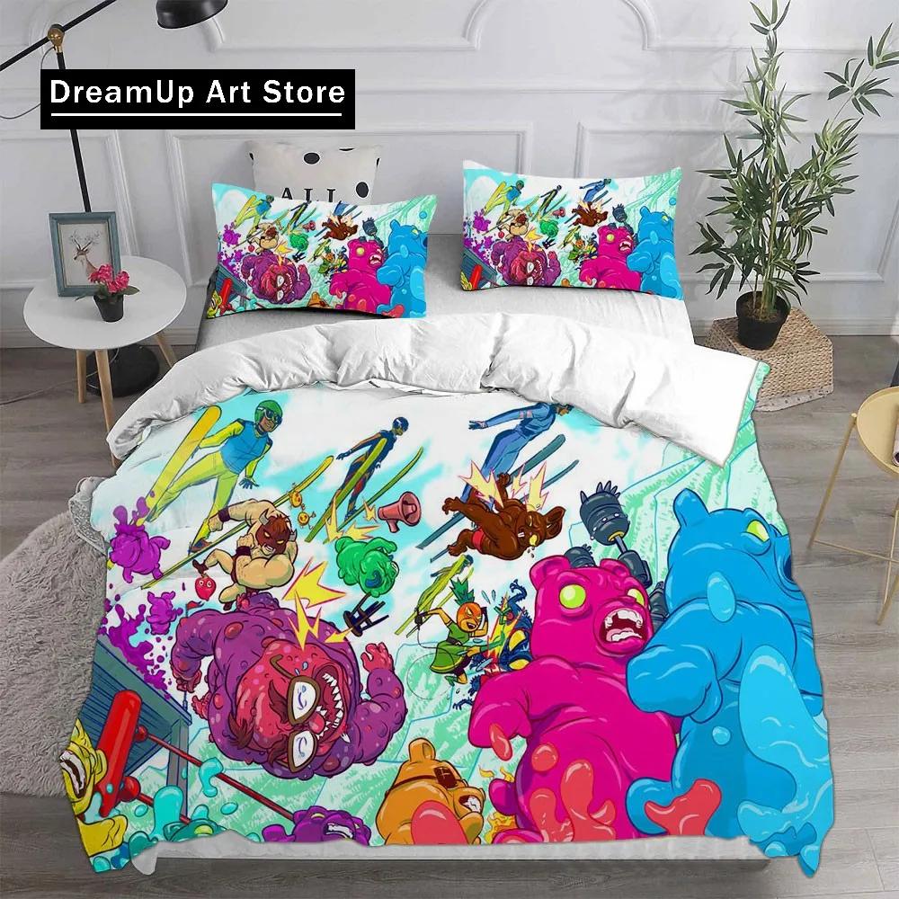 Conjuntos de Roupa de Cama Jogo Burrito Bison Colcha Cobertor de Cama Edredom Capa de Edredom Fronha Conjuntos de 2-3 Peças Decoração de Quarto Infantil e Adulto