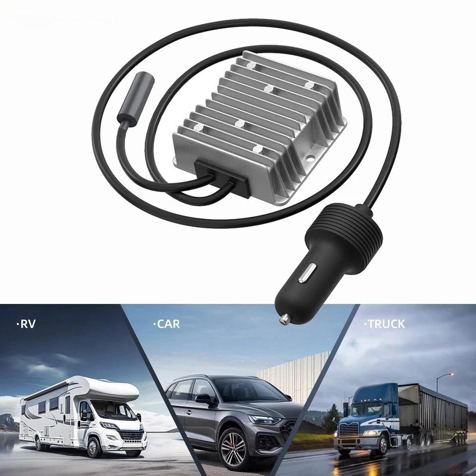 Replacement for Starlink Mini 12V 24V (9-28V) Car Cigar Cigarette Lighter Socket To DC Female 30V 3.5A Power Supply Kit
