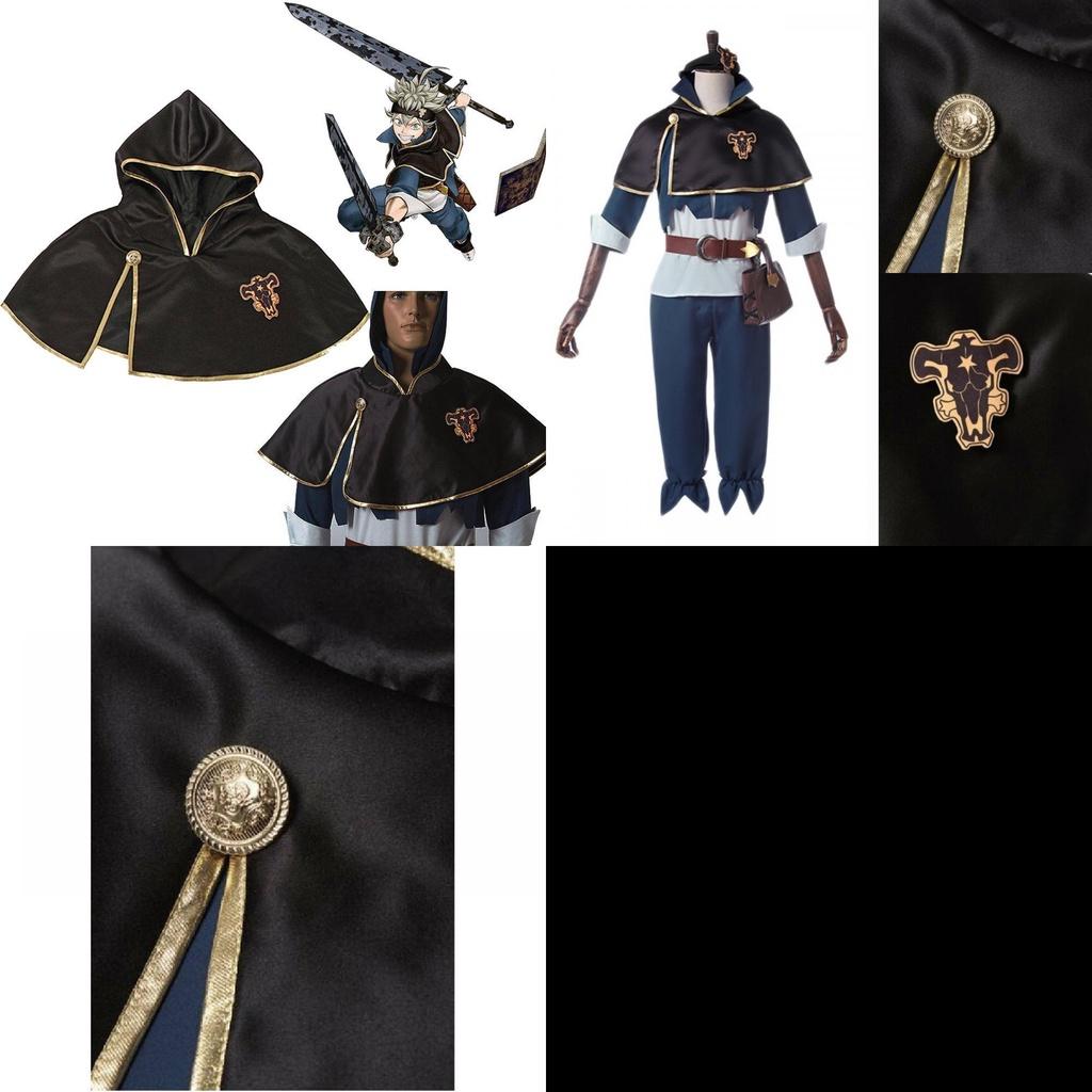 Black Clover Asta Cosplay Costume For Halloween Party
