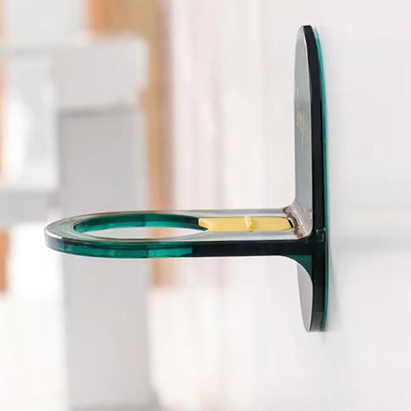 Shampoo Rack Bathroom Wall Mounted Punch-Free Shower Gel Storage Rack Hand Sanitizer Storage Rack Hand Soap Bottle Hanger