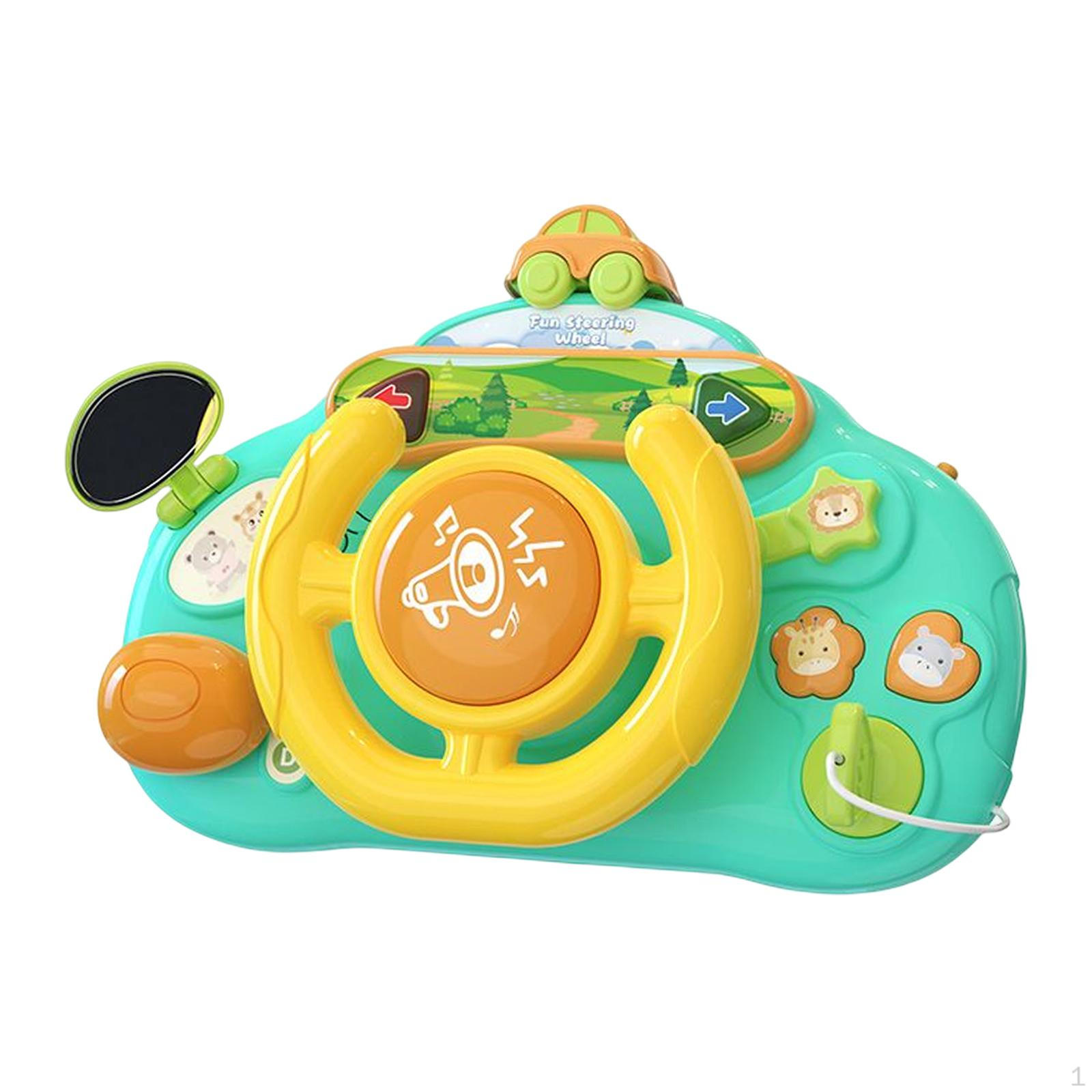 

Fun Steering Wheel Toy for Outdoor Adventures зелений