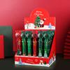 1pc For Christmas Gift Ballpoint Ten Color Pen Santa Claus Stationery Decor Merry Christmas Home Xmas Ornament Pen Holiday Ballpoint Pen Cute Press St