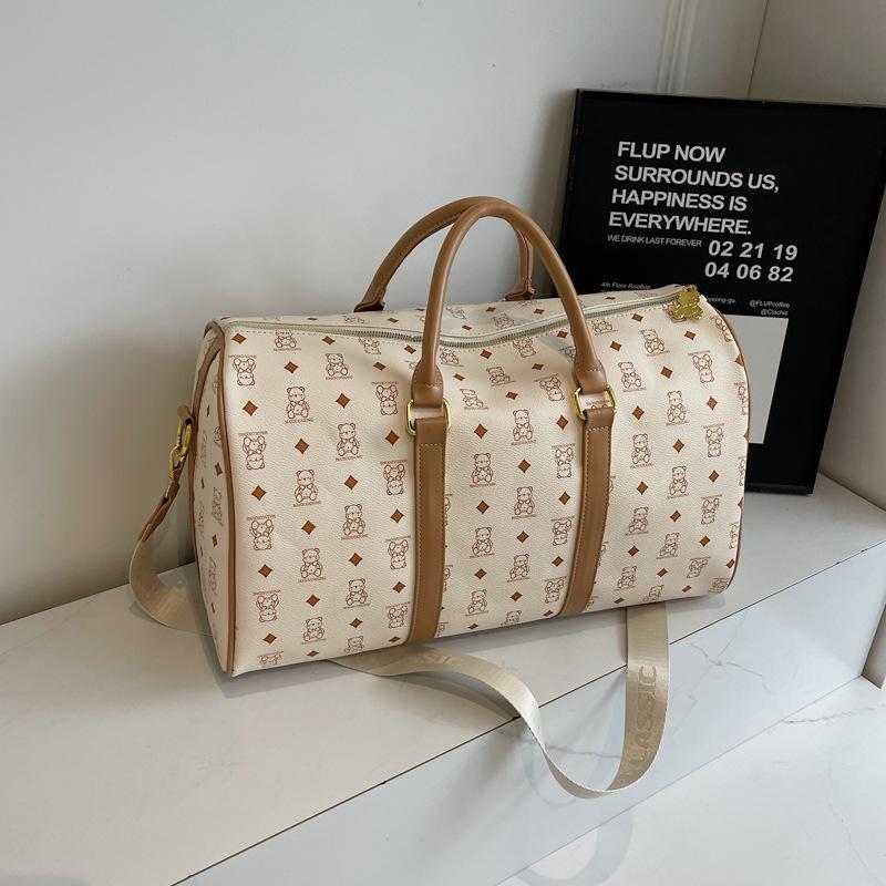 Nowa wysokiej klasy torba kontrastowy kolor domowa torba podróżna przenośna na ramię crossbody modna damska torba