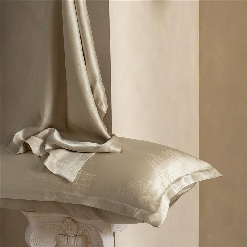 100% Jedwab Morwowy Chiński Styl Żakardowy Naturalny Jedwab Poszewka na Poduszkę 40mm Wysokiej Jakości Poszewka na Poduszkę Pielęgnacja Piękna Skóry Poszewka na Poduszkę