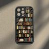 TEUM Station American Creative Bookshelf Apple 17Pro Silicone Protective Case iPhone16 All-inclusive Anti-drop Mobile Phone Case