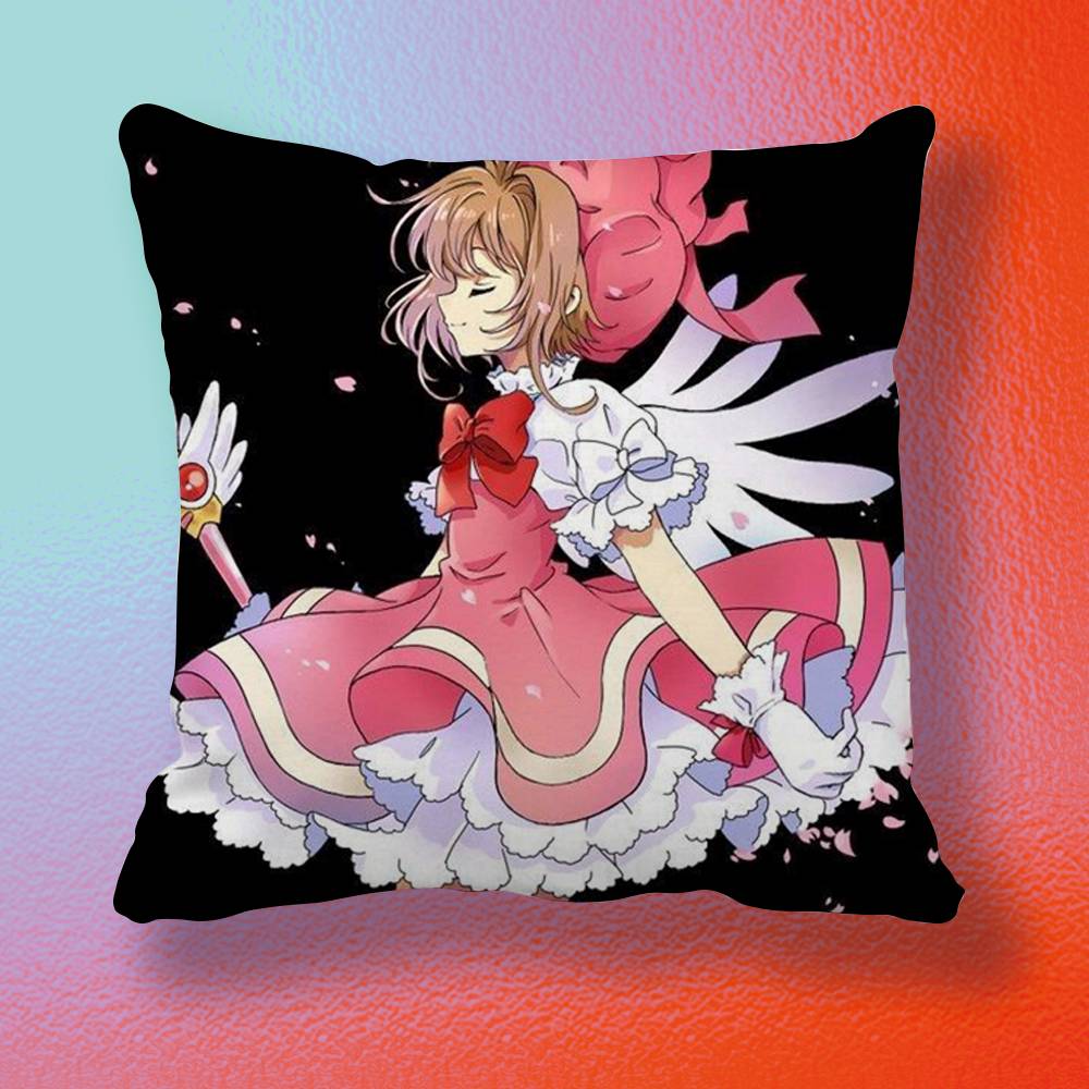 Cardcaptor SSakura  Pillow Cover Gift High Definition Digital printingSurprise Vivid Pattern Household