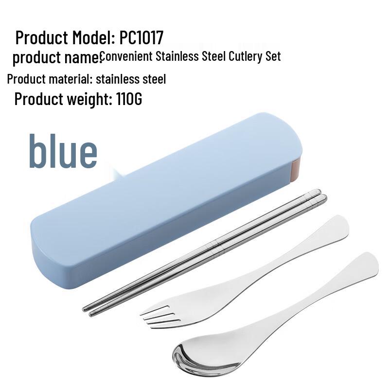 

ZISIZ Outdoor Kids Stainless Steel Camping Cutlery Set