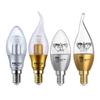 Foshan Lighting LED Candle Bulb, E14 Screw Base, 6.5W Pull-Tail Crystal Point