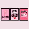 Mean Girls Quote Prints That Is So Fetch On Wednesdays We Wear Pink Posters Cartoon Letters Canvas Painting Wall Art Room Decor