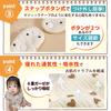 Baby Set of Machine Nursery Rotation [&&COCO] Bibs, 5, 6-Layer Gauze, 100% Cotton, Formaldehyde-Free, Washable, Large, Soft, Petal-Shaped, Bib,