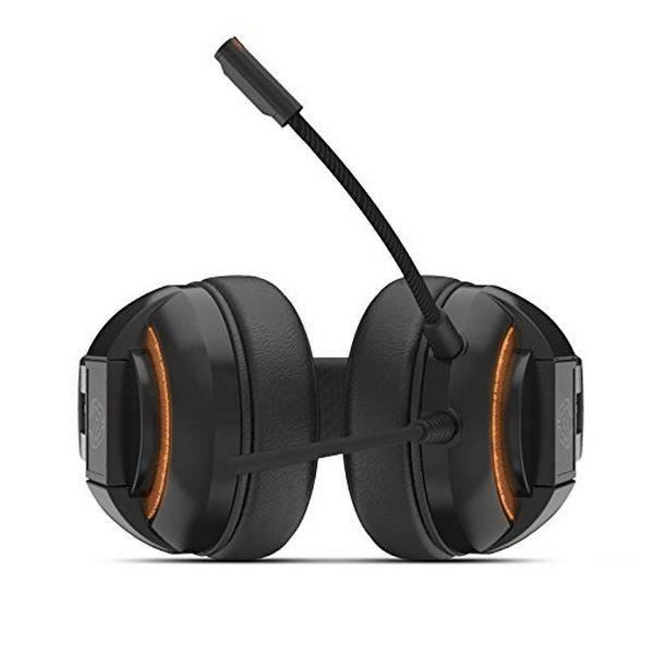 Casque Gaming - KROM - Kode 7.1 Virtual - Noir - Filaire - Circum-aural