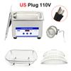 Ultrasonic Cleaner Ultrasound Jewelry Glasses Cleaning Machine 40kHZ High Frequency Ultrasonic Washing Bath for Glasses Jewelry