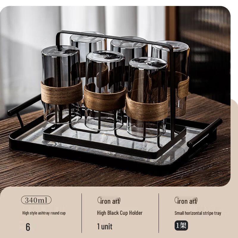 New Chinese Style High Borosilicate Glass Drinking Cup