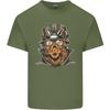 Steampunk Lion Unisexs Light Cotton TShirt