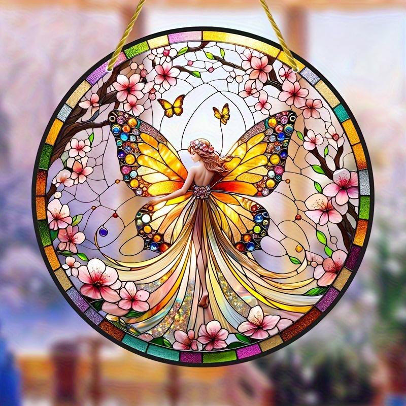

2D Flat Acrylic Charm Fairy Decoration, No Need for Batteries/electricity, Unique Indoor/outdoor Decoration, Multifunctional Traditional St 1pc