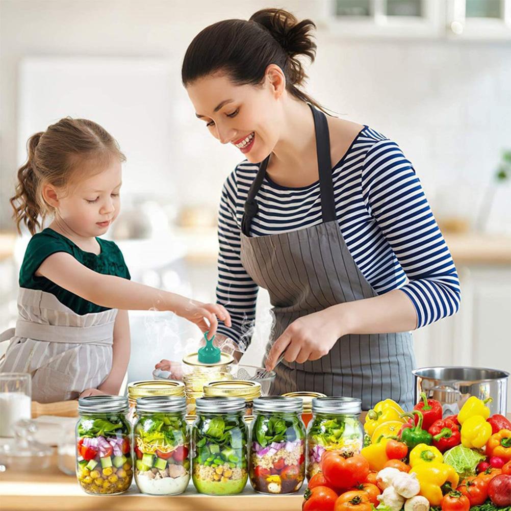 20Pcs Mason Can Lids Covers Mason Jar Lids Caps Mason Can Sealed Covers