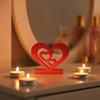 Hollow Out Heart Design Silicone Mold Professional Candle Holder Making Tool For Artistic Creations And Gifts