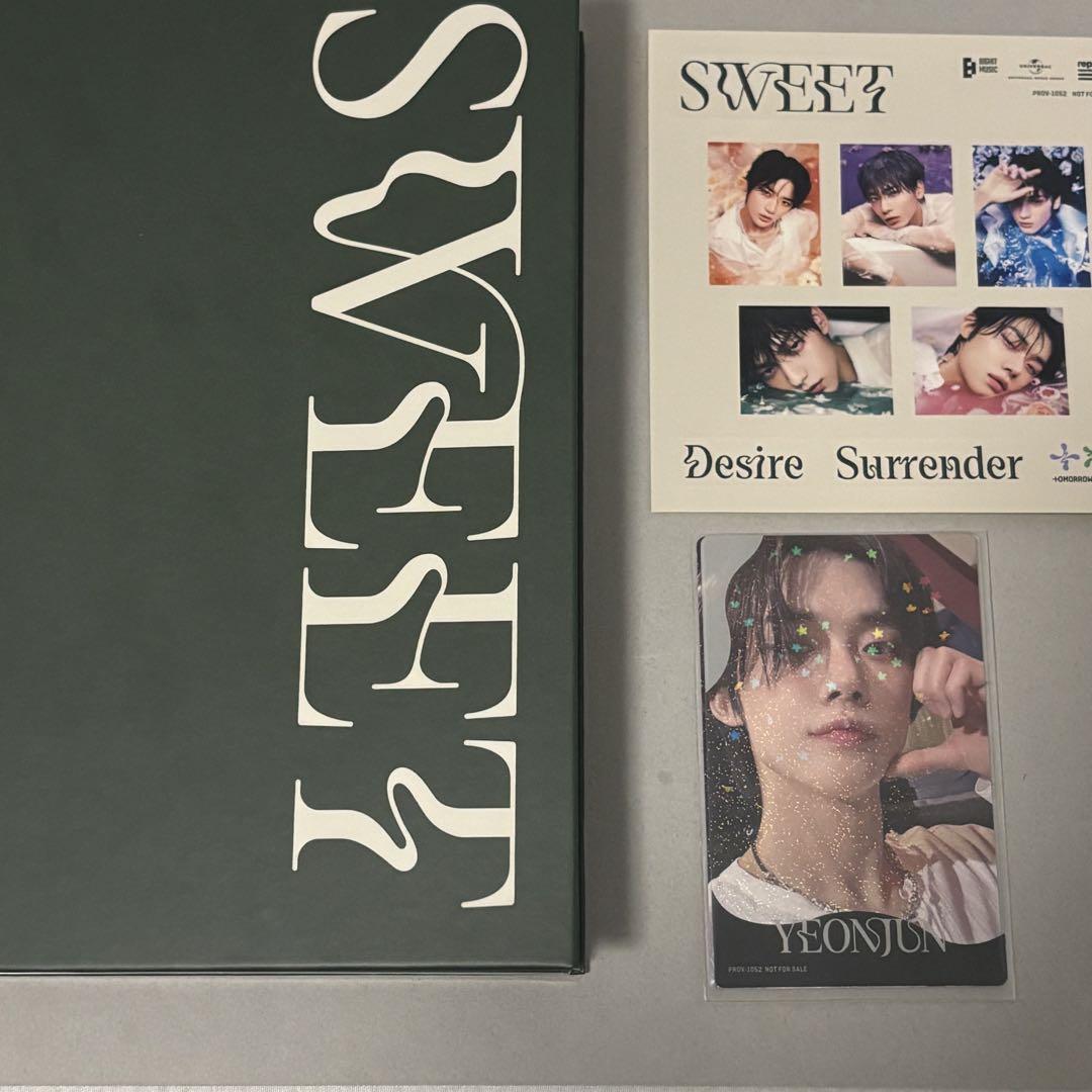 

[Б/У] TXT Sweet Weverse Edition Ёнджун Торговая карточка