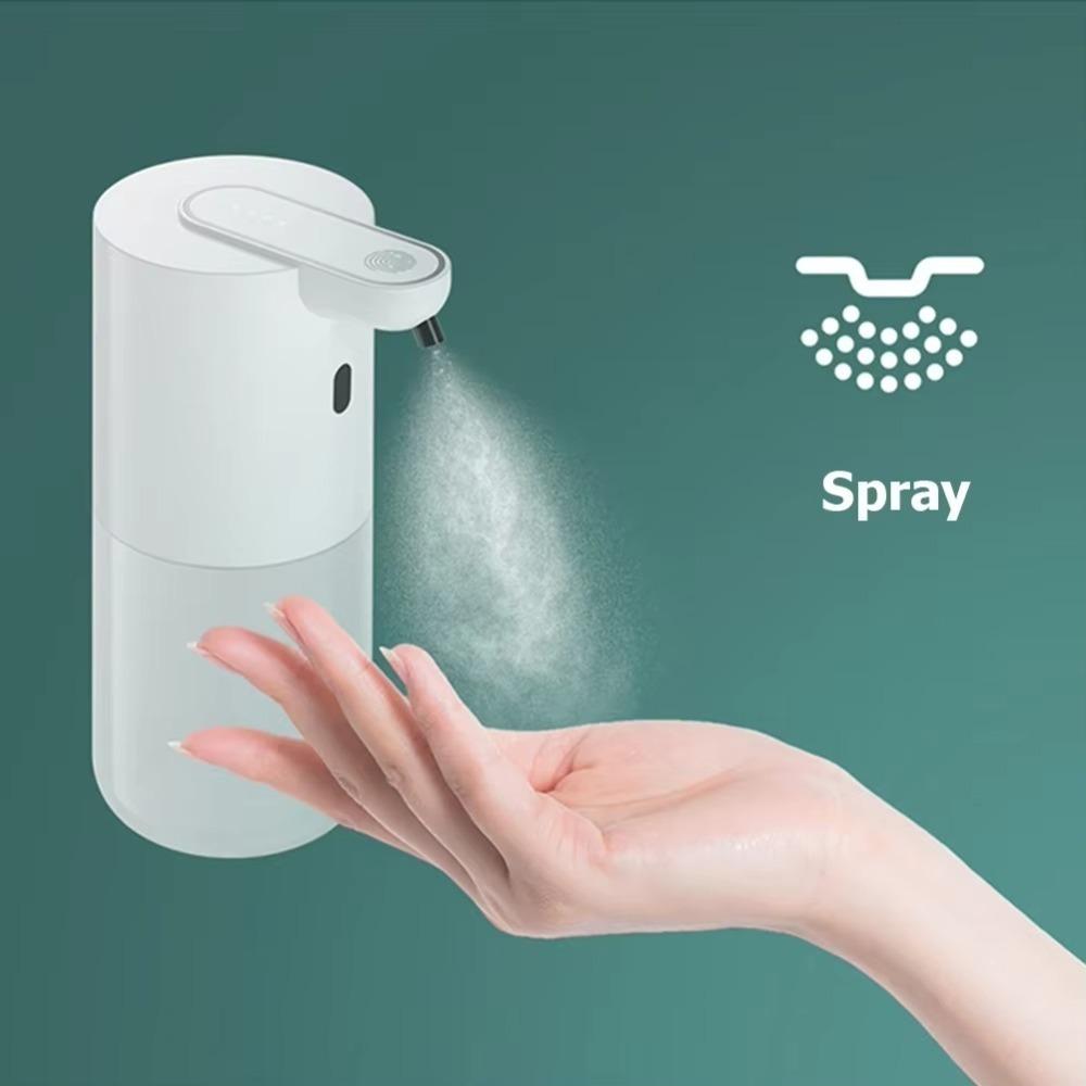 New Automatic Foam Soap Dispenser Portable Large Capacity Smart Liquid Soap Dispensers 400ml Liquid Foam Soap Pump