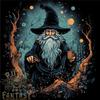 26 A Wise Old Wizard Fantasy Mens Light Cotton T-Shirt Unisex T-Shirt
