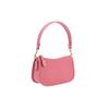 Coach Swinger 20 Solid Color Chain Leather Underarm Bag Mahjong Bag Handheld Crossbody Shoulder Bag Women Bags Pink C2643-B4RRJ