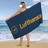 L-L-LufthansaS-ES Towel Beach Bath Quick-Drying Lightweight Portable Sauna Luxury Camping Swim Pool German Travel