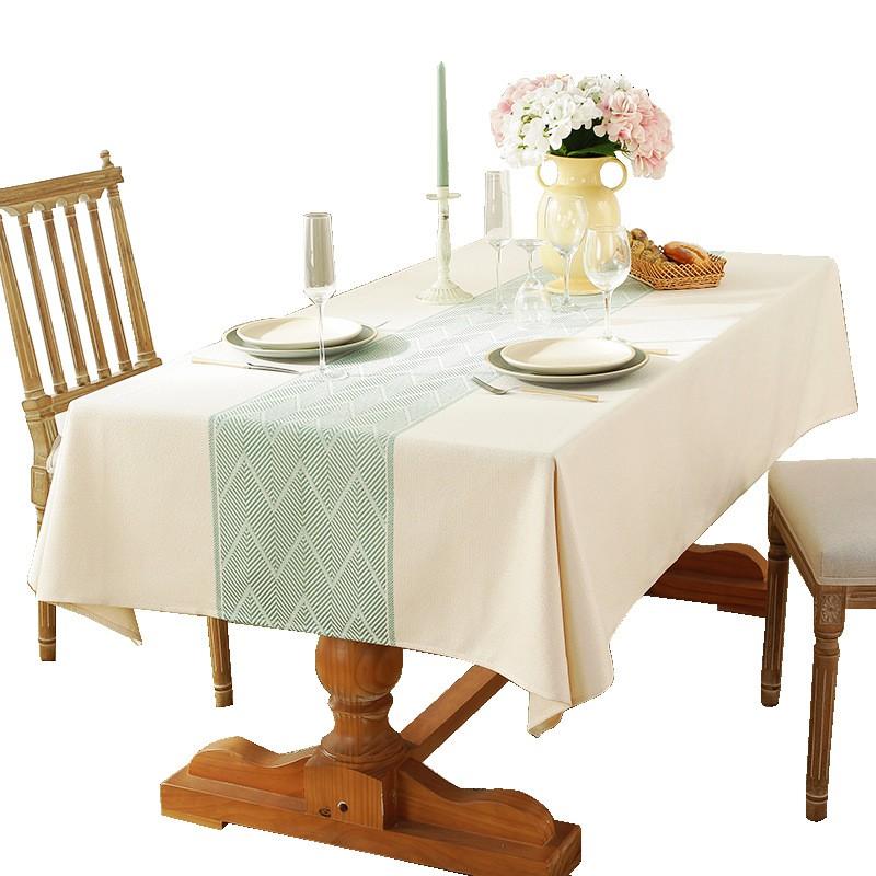 Nordic Thick Tablecloth Waterproof Oilproof Heat Resistant Square Table Cloth Home Decor