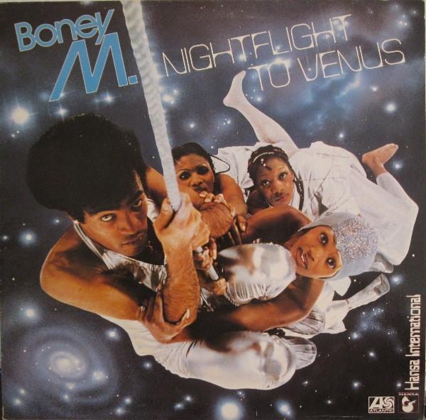 LP Record BONEY M. - Nightflight To Venus K50498 Atlantic, Hansa 1978 UK Soul/Funk Used
