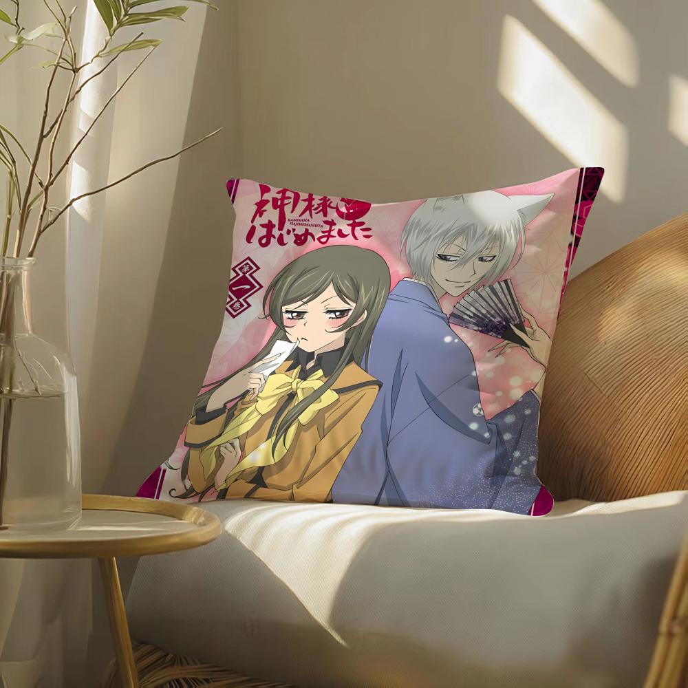 

Lovely Anime KKamisama Kiss Pillow Case Pattern Printed Pillowcase for Living Room Sofa Cushion Cover Bedroom Decor 30X30cm