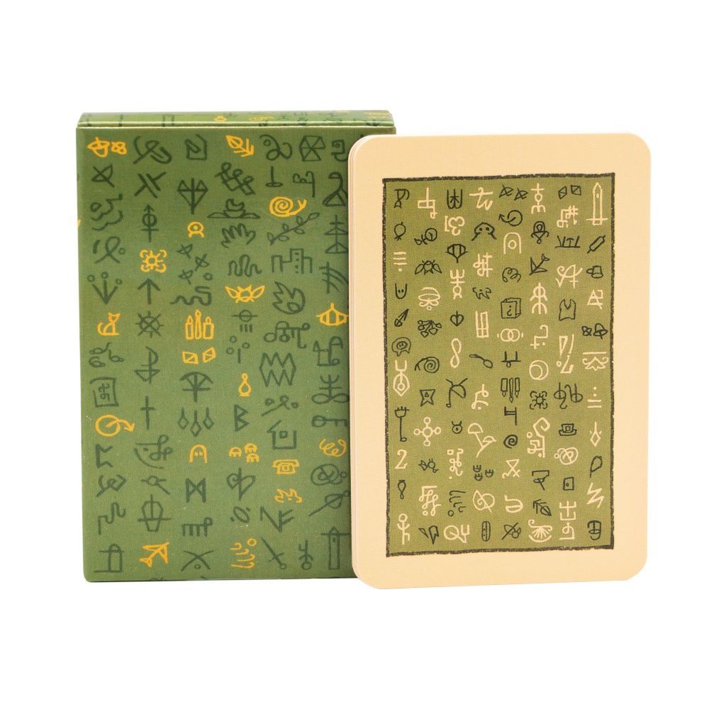 Vintage Style Illustrated Oracle Card Deck – 50 Pcs Mystical Divination and Creative Inspiration Cards 9*6.5cm разноцветный