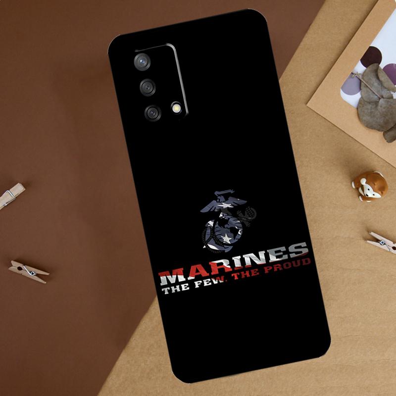 USMC Marine Corps For Oppo A40 A60 A80 A74 A94 A54 A18 A38 A58 A78 A98 A16 A76 A96 A15 A57S A17 A77 Phone Case