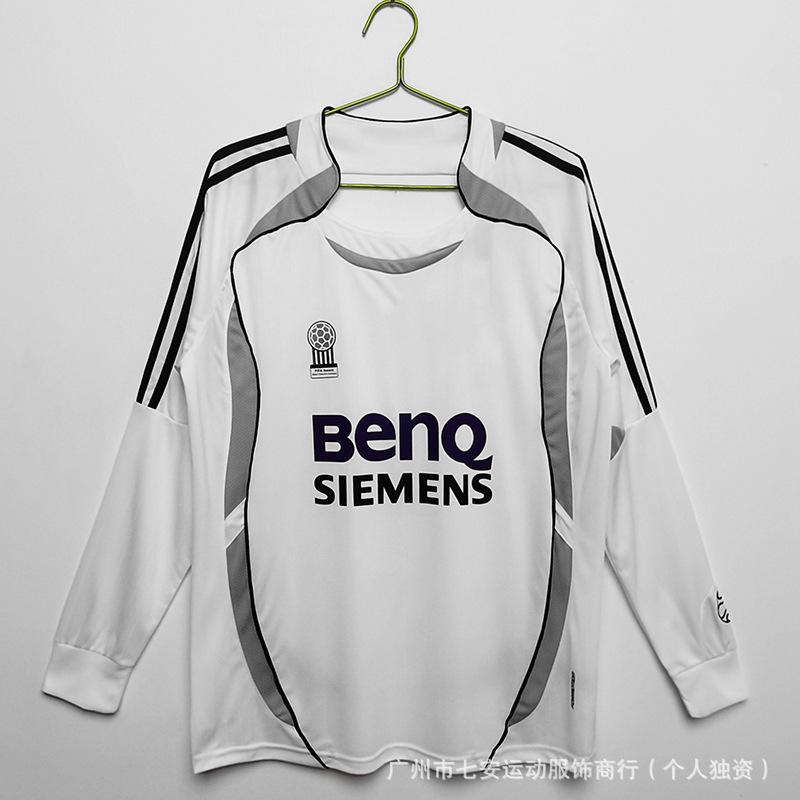 Football Jersey Classic Retro Long-sleeved England Portugal Inter Milan France Jersey Wholesale Support One Piece of Hair