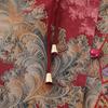 Grandma's Summer Seven-Sleeve Chinese Suit: Traditional Two-Piece Women's Set