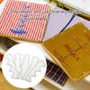 5 Pcs Quilting Ruler Quilting Templates Clear Wave Ruler Sewing Ruler for Patchwork Crafting Splicing