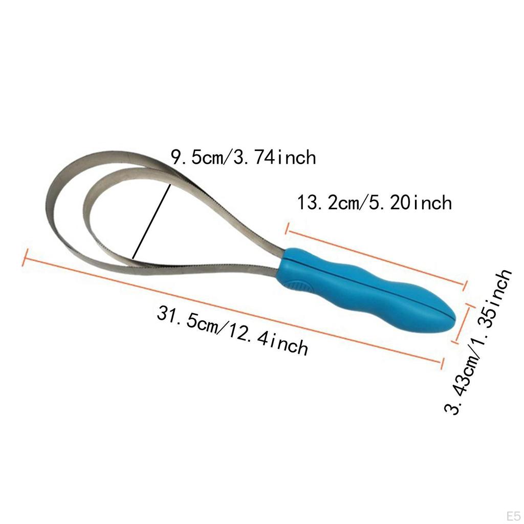 And Portable Horse Hair Comb with Handle, Grooming Tool for Donkeys, Dogs, Animals.