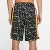 Jordan Splatter Graffiti Sport Knit Shorts Men Bottoms Black CW7084-010
