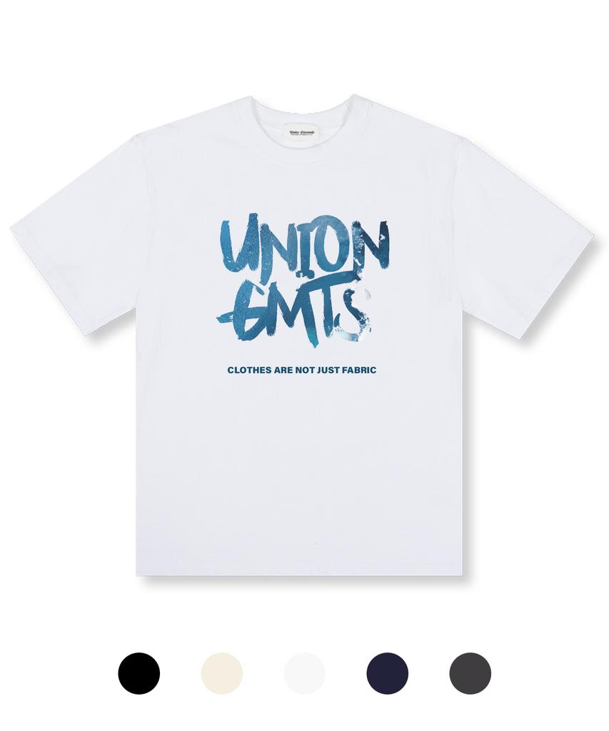 UNION GARMENTS Beach Logo Oversized Short Sleeve T-Shirt 5 Colors