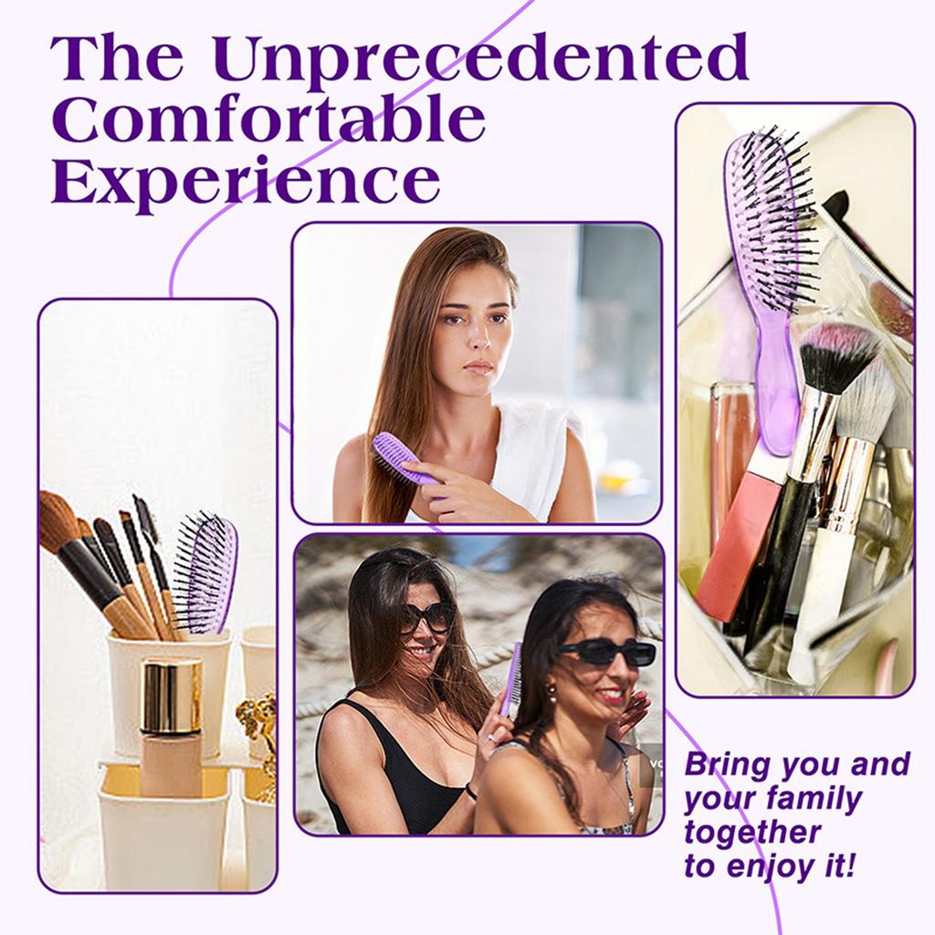 Wet And Dry  Scalp Health Massage Comb For Ladies Hair Nourishment And Detangling Anti-static Household Comb