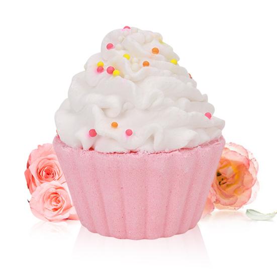 80G Cupcake Salt Bath Bombs Plants Extract Essential Oils Handmade Fizzies Ball Dry Skin Moisturizing Aromatherapy Shower Ball Women Spa