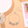 Korean Style Zircon Flower Bracelet for Women - Trendy, Simple, Personalized Design