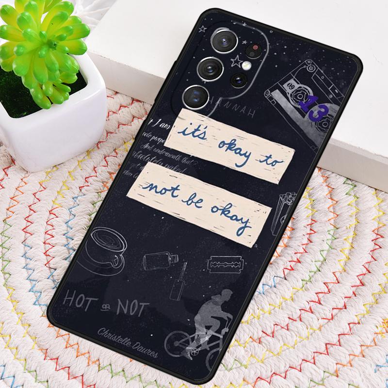13 Reasons Why Phone Case for Samsung Galaxy note 10 pro S26 Ultra S23 S24 FE S25 S21 S22 PLUS shockproof Cove
