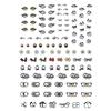 188 Adhesive Stickers - Eyes