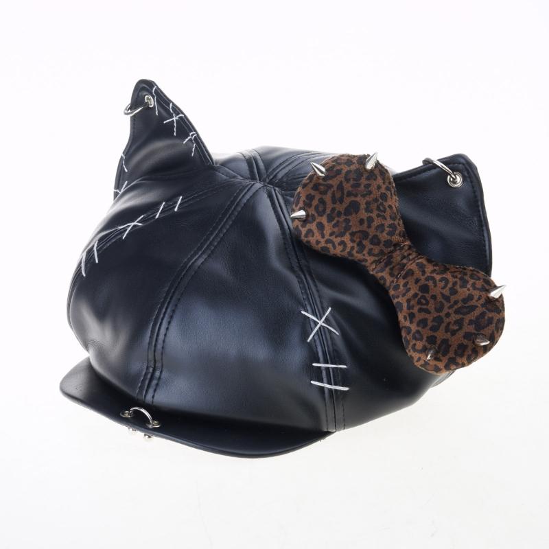 Rivet Studded Beret Hat for Lady Girl Fashion 2000s Octagonal Hat Driver Hat Girl Skull Caps All Matching Rocker Hat