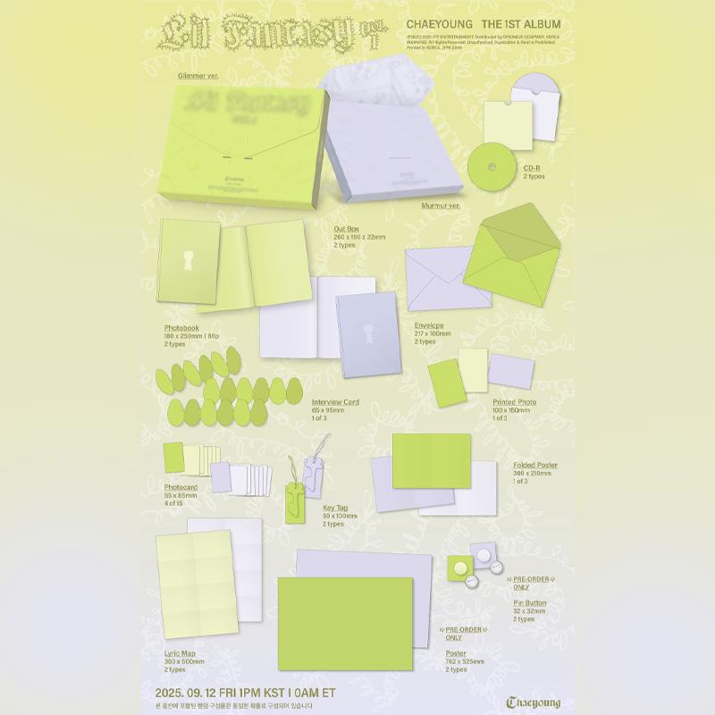 CHAEYOUNG (TWICE) – LIL FANTASY Vol.1 (Glimmer / Murmur Ver.)