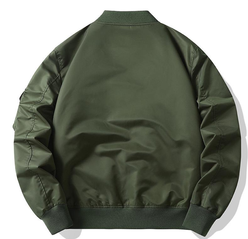 MLB & NY Collaboration American Men's Bomber Jacket - Trendy, High-Quality Cotton, Thick Padded Workwear Coat.