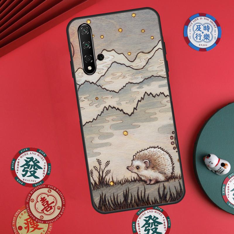 

Kawaii Hedgehog Heart Cute For Huawei Nova 11 Pro 9 10 SE Y70 Y60 Y90 Y61 Y91 Y73 Y72 12s 12i 11i 8i P30 P40 Lite Case Huawei Nova 11