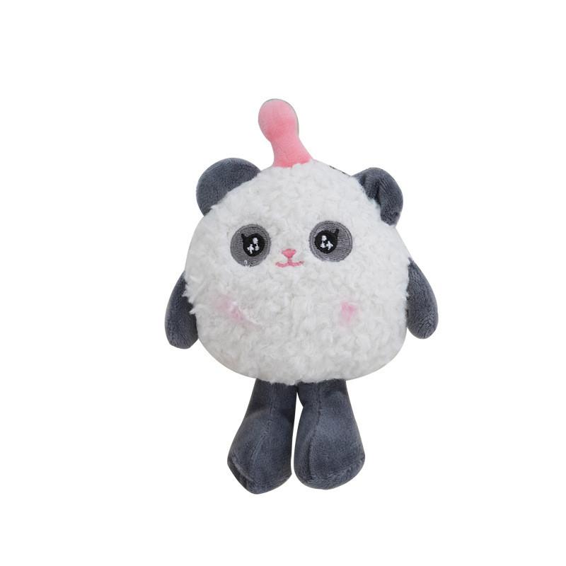 Fluffy Plush Cartoon Keychain Backpack Charm Cute Key Ring For Girls And Kids