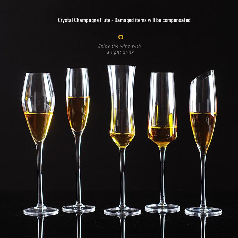 ZISIZ Crystal Champagne Glass