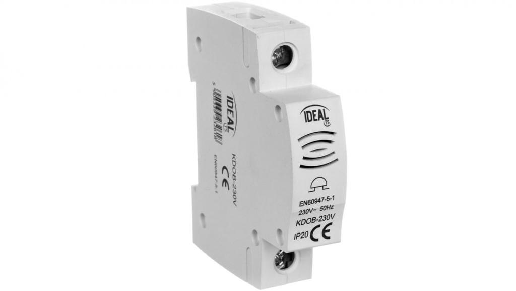 Modular doorbell for TH-35 rail KDOB-230V 23261