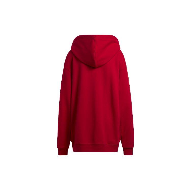 adidas Originals Adicolor Loose Fit Long Sleeve Top Women Bright Red HI1956